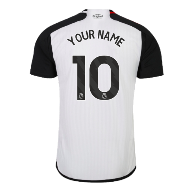 2023-2024 Fulham Home Shirt (Your Name)-Football Jersey Hub
