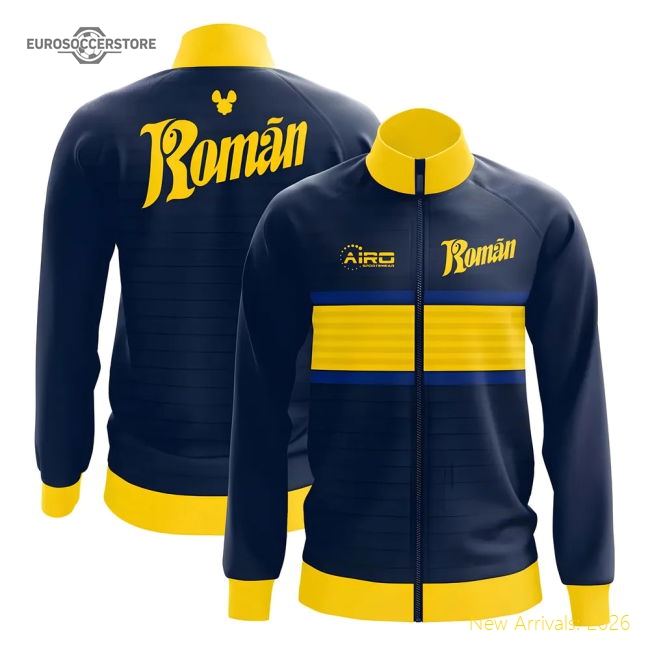 2025-2026 Boca Juniors Juan Roman Riquelme Concept Track Jacket-Football Jersey Hub