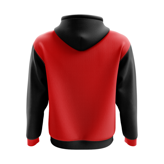 Belgium Concept Country Football Hoody (Red)-Football Jersey Hub