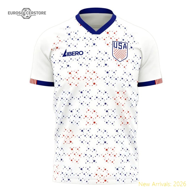 United States 2025-2026 Home Concept Football Kit (Libero) (HOWARD 1)-Football Jersey Hub