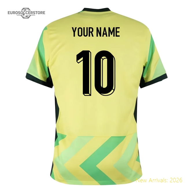 2025-2026 Australia Home Shirt (Your Name)-Football Jersey Hub
