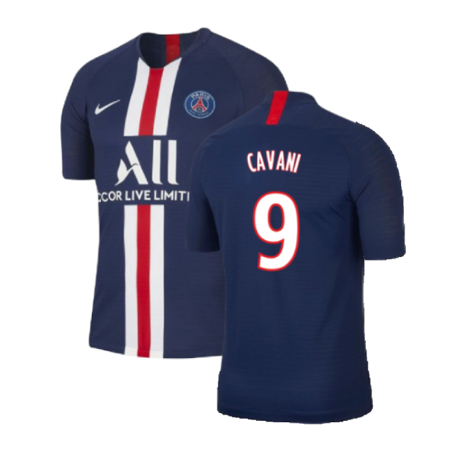 PSG 2019-20 Home Nike Vaporknit Shirt ((Mint) S) (CAVANI 9)-Football Jersey Hub