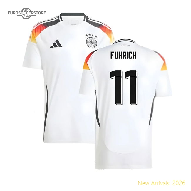 2024-2025 Germany Home Shirt (Fuhrich 11)-Football Jersey Hub