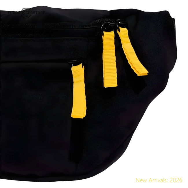 2025-2026 Real Madrid Waist Bag (Black)-Football Jersey Hub