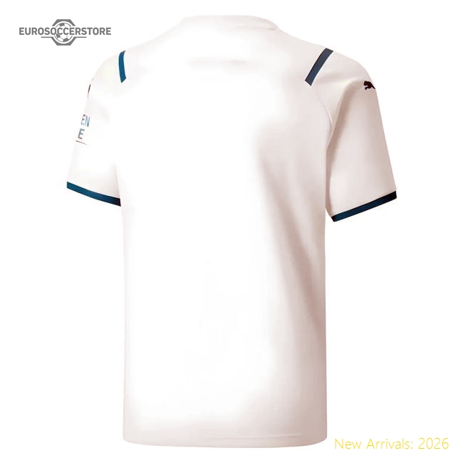 2021-2022 Man City Away Shirt (Kids)-Football Jersey Hub