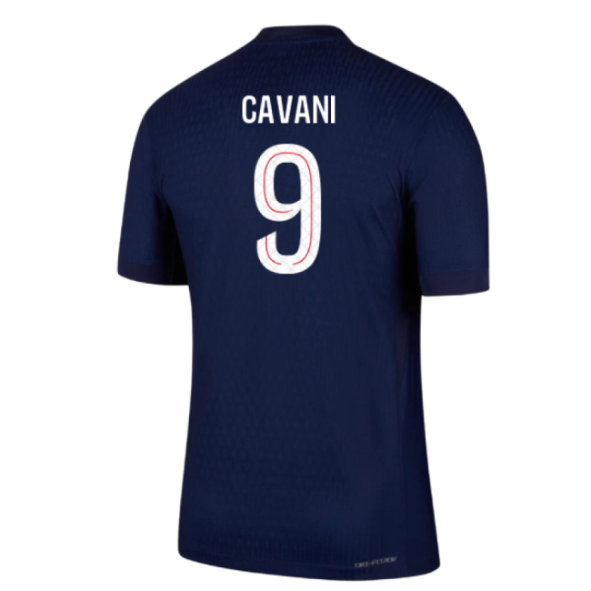 2025-2026 PSG Home Dri-Fit ADV Authentic Shirt (Cavani 9)-Football Jersey Hub