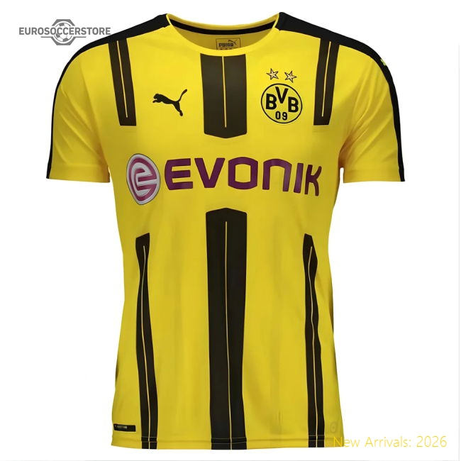 Borussia Dortmund 2016-17 Home Shirt Schurrle #21 ((Fair) M)-Football Jersey Hub