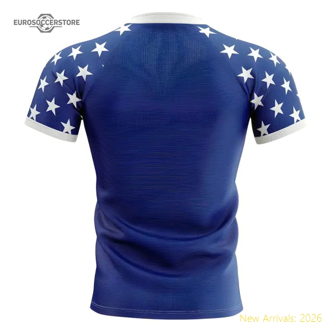 2025-2026 United States USA Flag Concept Rugby Shirt - Womens-Football Jersey Hub