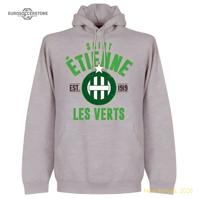 Etienne Established Hoodie - Grey-Football Jersey Hub