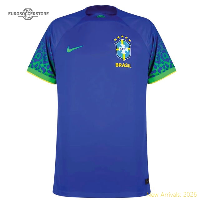 2022-2023 Brazil Away Shirt (NEYMAR JR 10)-Football Jersey Hub