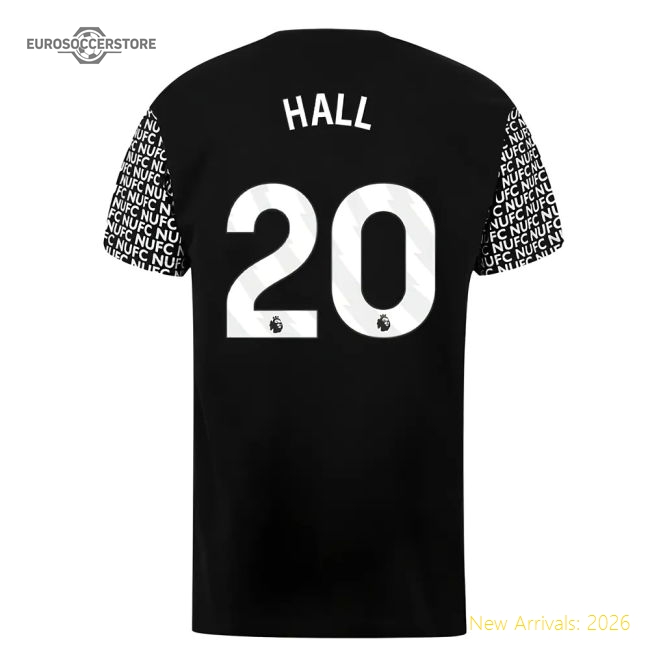 Newcastle Graphic T-Shirt (Black) (Hall 20)-Football Jersey Hub