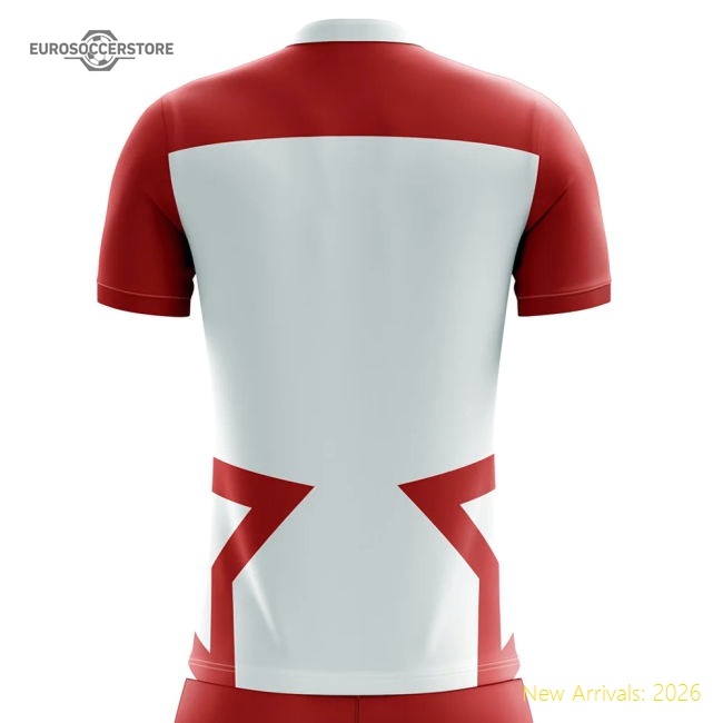 2025-2026 Tunisia Home Concept Football Shirt-Football Jersey Hub
