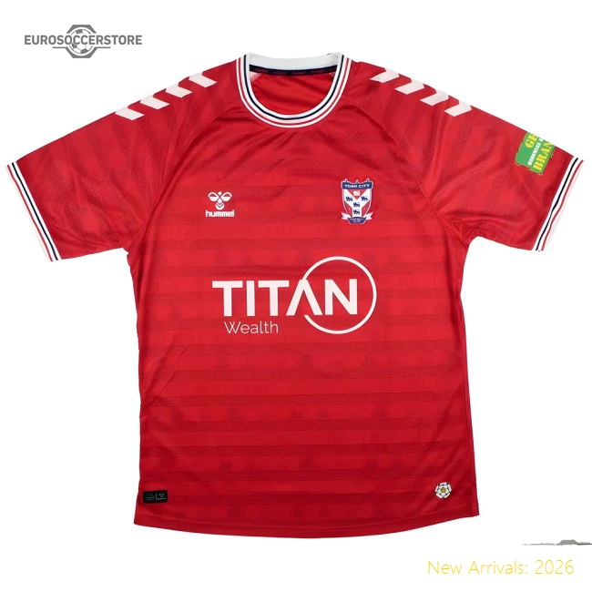 2025-2026 York City Home Shirt-Football Jersey Hub