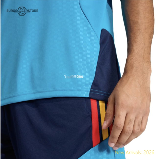 2026-2027 Spain Training Jersey (Bold Aqua)-Football Jersey Hub