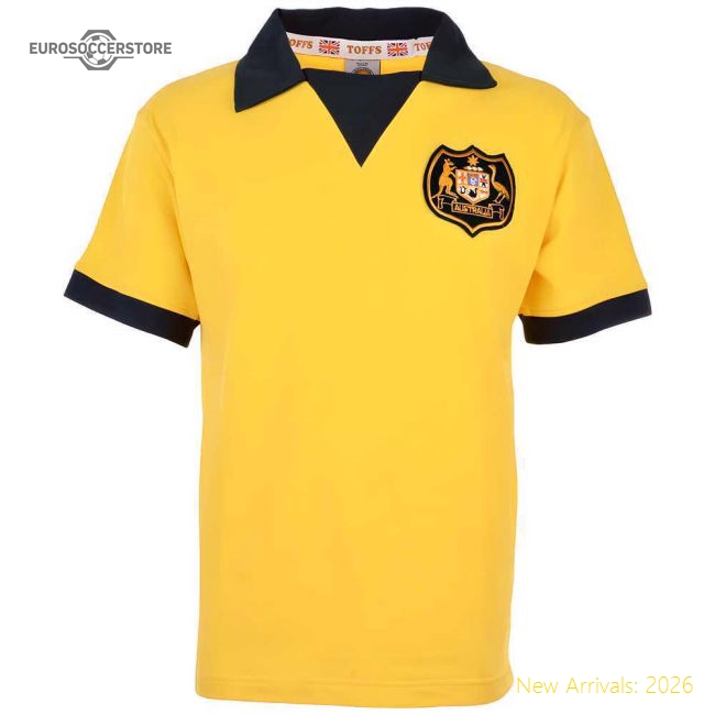 Australia 1974 World Cup Qualifying Retro Football Shirt-Football Jersey Hub