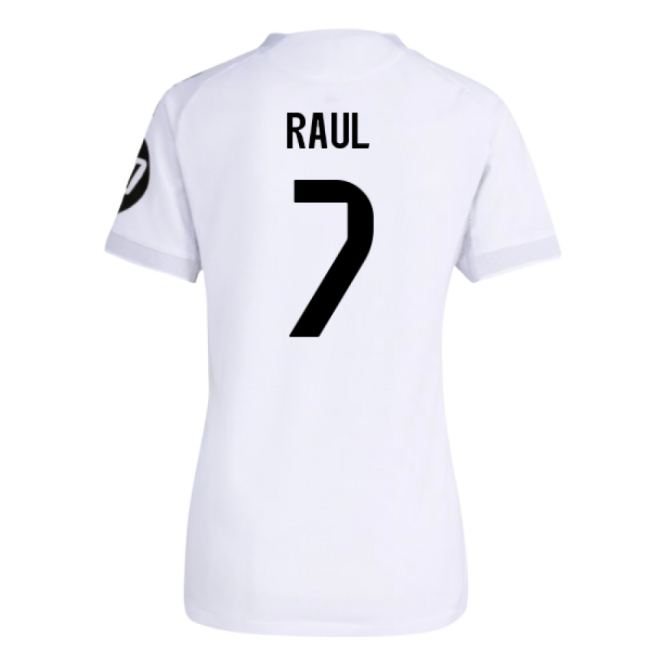 2025-2026 Real Madrid Authentic Home Shirt (Womens) (Raul 7)-Football Jersey Hub