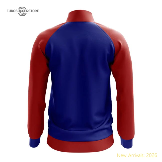 Chile Concept Football Track Jacket (Navy)-Football Jersey Hub