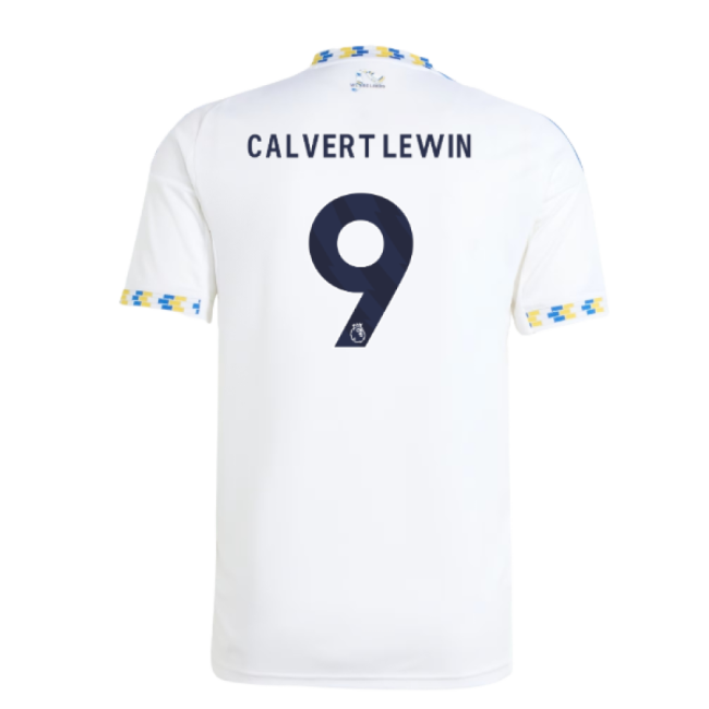 2025-2026 Leeds United Home Shirt (Calvert Lewin 9)-Football Jersey Hub