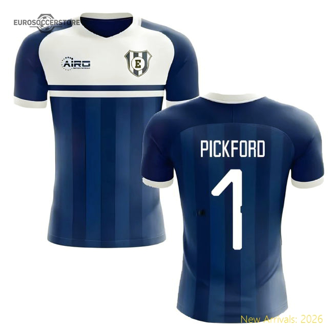 2025-2026 Everton Home Concept Football Shirt (PICKFORD 1)-Football Jersey Hub