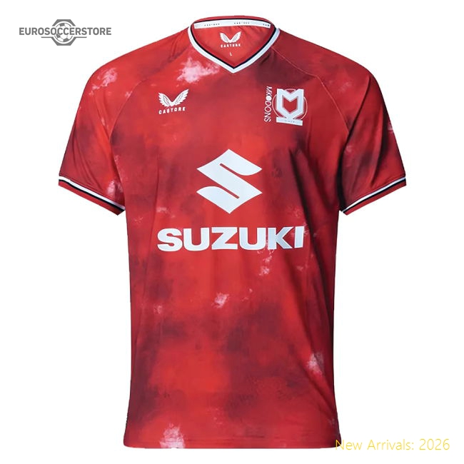 2022-2023 MK Dons Away Shirt-Football Jersey Hub