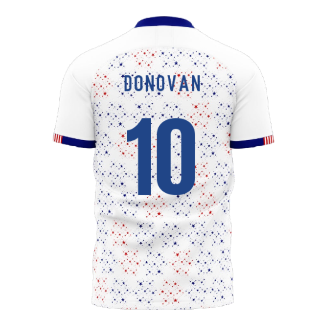 United States 2025-2026 Home Concept Football Kit (Libero) (DONOVAN 10)-Football Jersey Hub