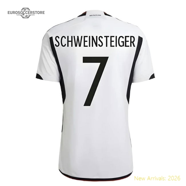 2022-2023 Germany Home Shirt (SCHWEINSTEIGER 7)-Football Jersey Hub