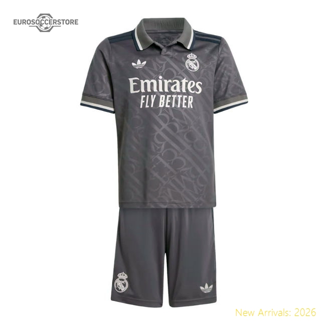 2024-2025 Real Madrid Third Youth Kit-Football Jersey Hub