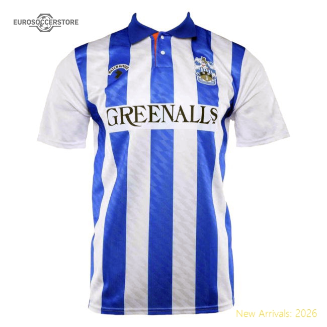 1989-1990 Huddersfield Town Retro Home Shirt-Football Jersey Hub