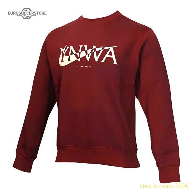 Liverpool 2021-2022 Club Crew (Red)-Football Jersey Hub