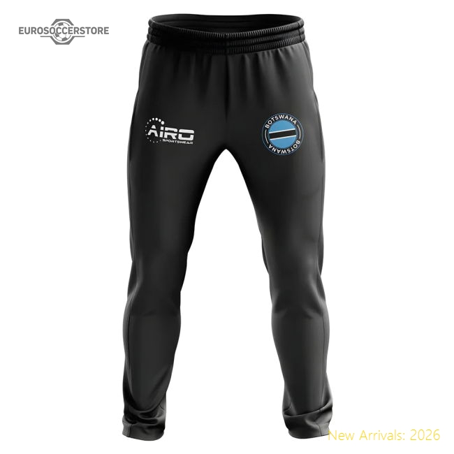 Botswana Concept Football Training Pants (Black)-Football Jersey Hub