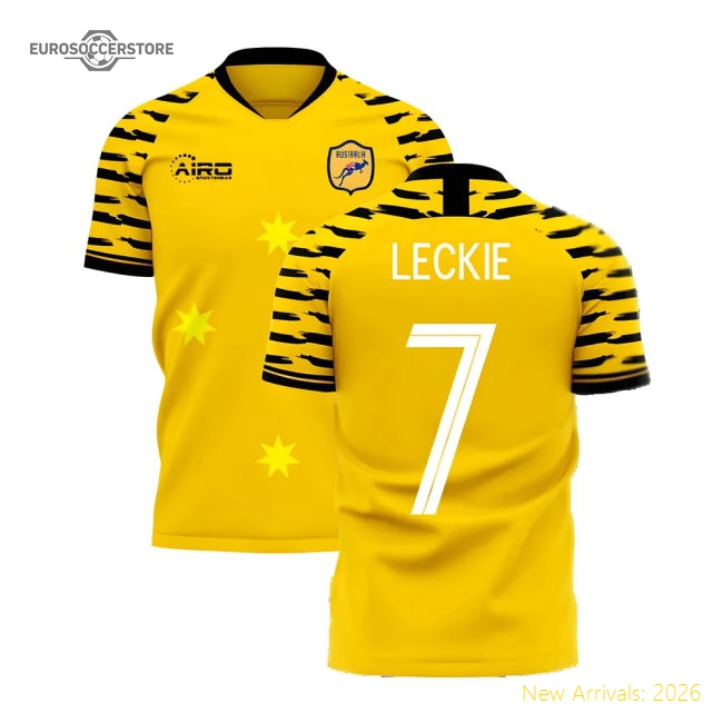 Australia 2025-2026 Home Concept Football Kit (Libero) (LECKIE 7)-Football Jersey Hub
