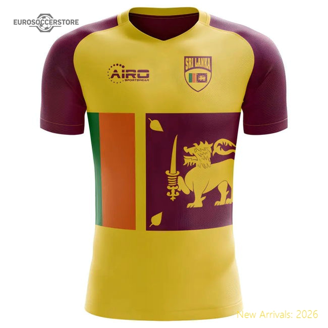 2025-2026 Sri Lanka Home Concept Football Shirt-Football Jersey Hub