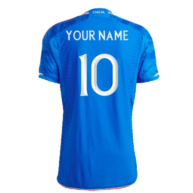 2023-2024 Italy Authentic Home Shirt (Your Name)-Football Jersey Hub