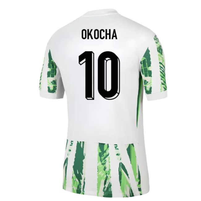 2025-2026 Nigeria Womens Team Away Shirt (Unisex) (Okocha 10)-Football Jersey Hub