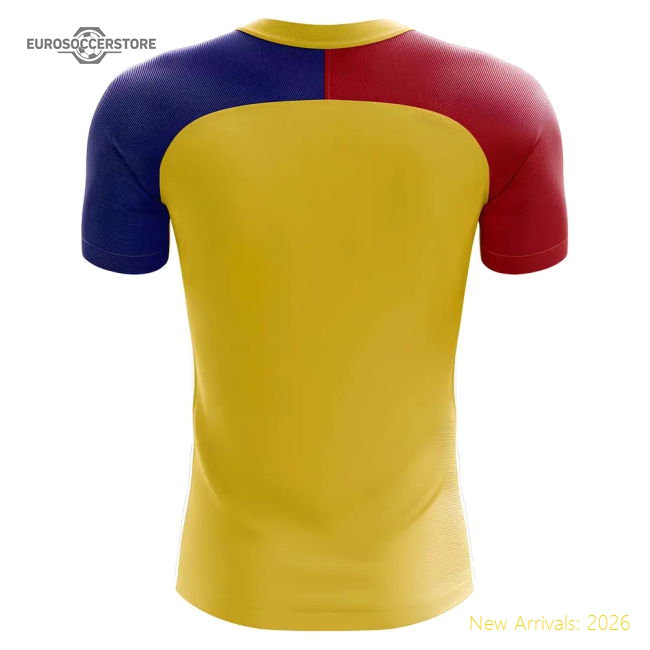 2025-2026 Romania Home Concept Football Shirt - Womens-Football Jersey Hub
