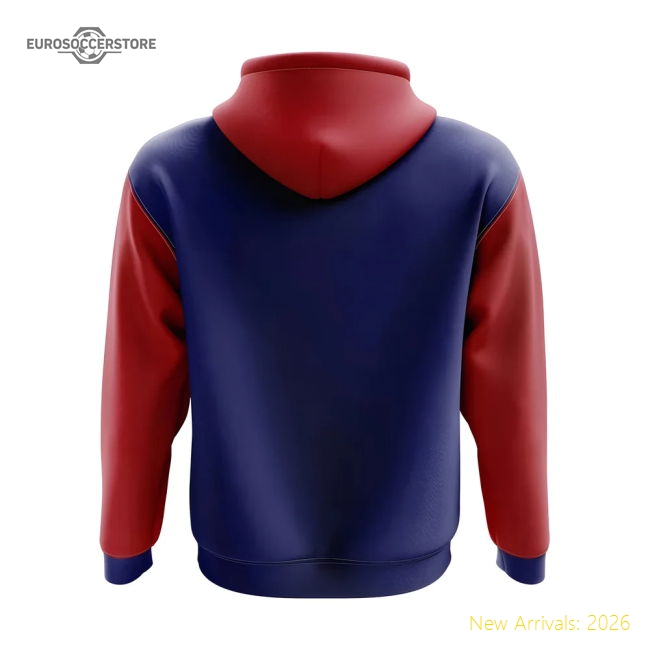 Costa Rica Concept Country Football Hoody (Blue)-Football Jersey Hub