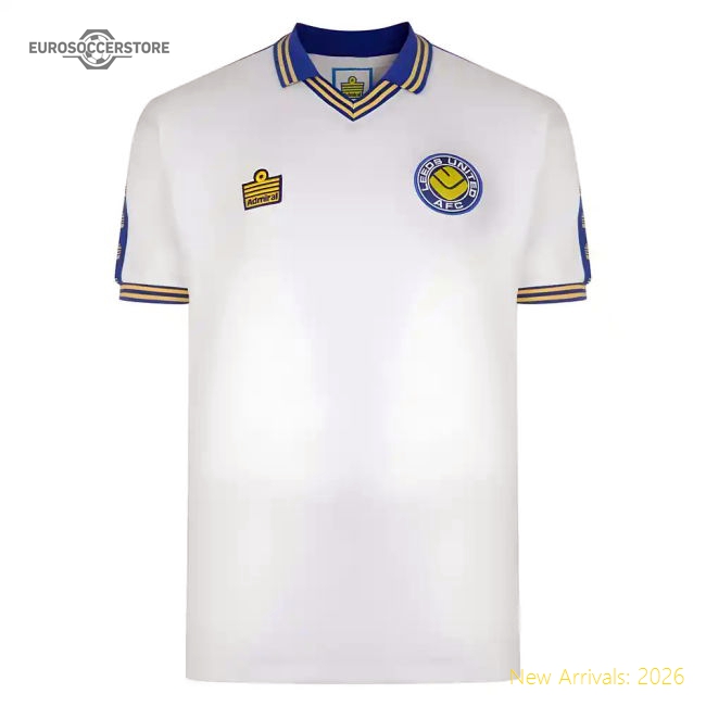 Leeds United 1978 Admiral Retro Football Shirt-Football Jersey Hub