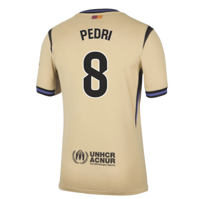 2025-2026 Barcelona Away Shirt (Pedri 8)-Football Jersey Hub