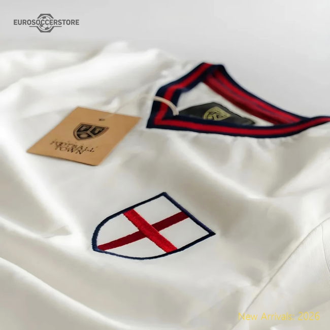 Vintage England The Lions Soccer Jersey-Football Jersey Hub