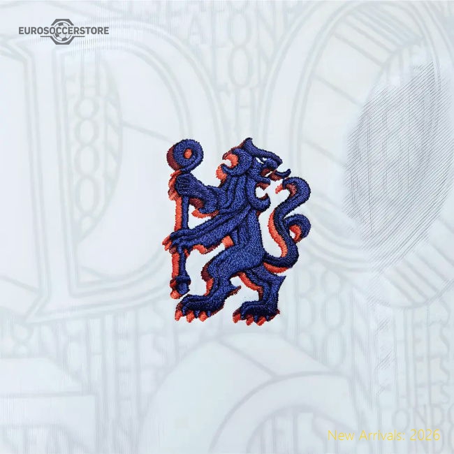 2025-2026 Chelsea Academy Pro Pre-Match Football Top (White) (Hato 21)-Football Jersey Hub