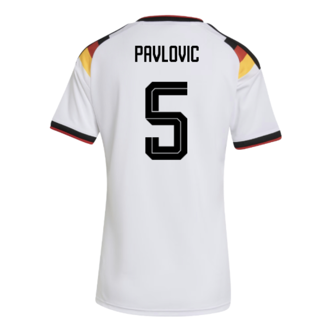 2026-2027 Germany Home Shirt (Womens) (Pavlovic 5)-Football Jersey Hub