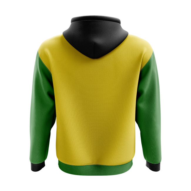 Jamaica Concept Country Football Hoody (Yellow)-Football Jersey Hub
