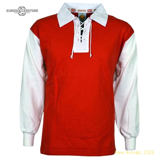Reims 1950s Retro Football Shirt-Football Jersey Hub