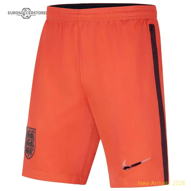 2022 England Away Shorts (Red) - Kids-Football Jersey Hub