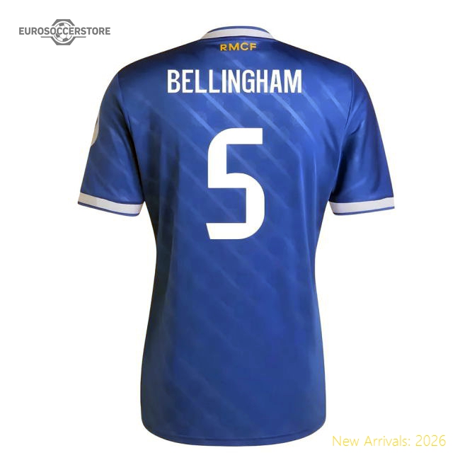 2025-2026 Real Madrid Third Shirt (Bellingham 5)-Football Jersey Hub
