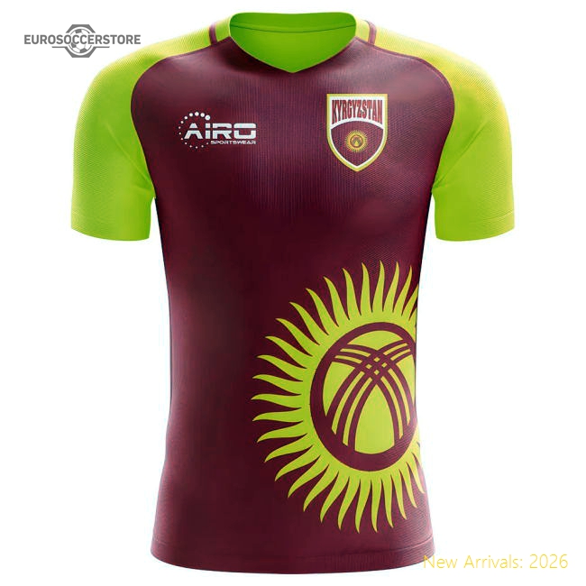 2025-2026 Kyrgyzstan Home Concept Football Shirt - Womens-Football Jersey Hub