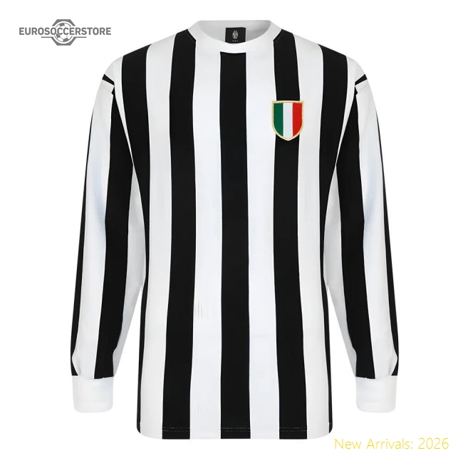 Score Draw Juventus 1952 Retro Football Shirt-Football Jersey Hub