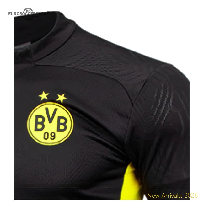 2024-2025 Borussia Dortmund Training 1/4 Zip Top (Black)-Football Jersey Hub