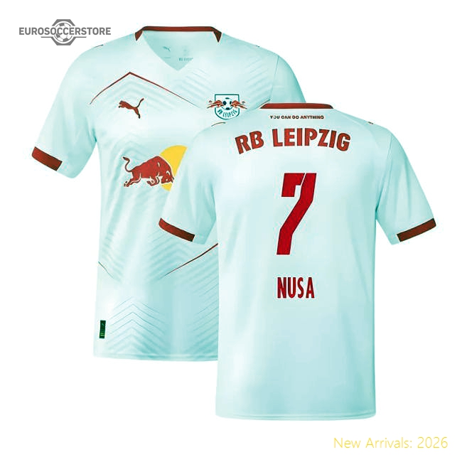 2025-2026 Red Bull Leipzig Home Shirt (Nusa 7)-Football Jersey Hub