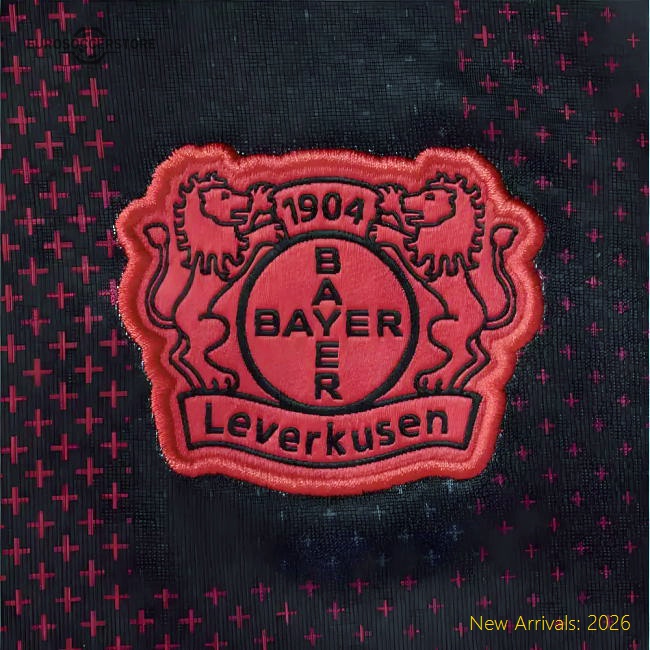 2025-2026 Bayer Leverkusen Home Shirt (Kids)-Football Jersey Hub